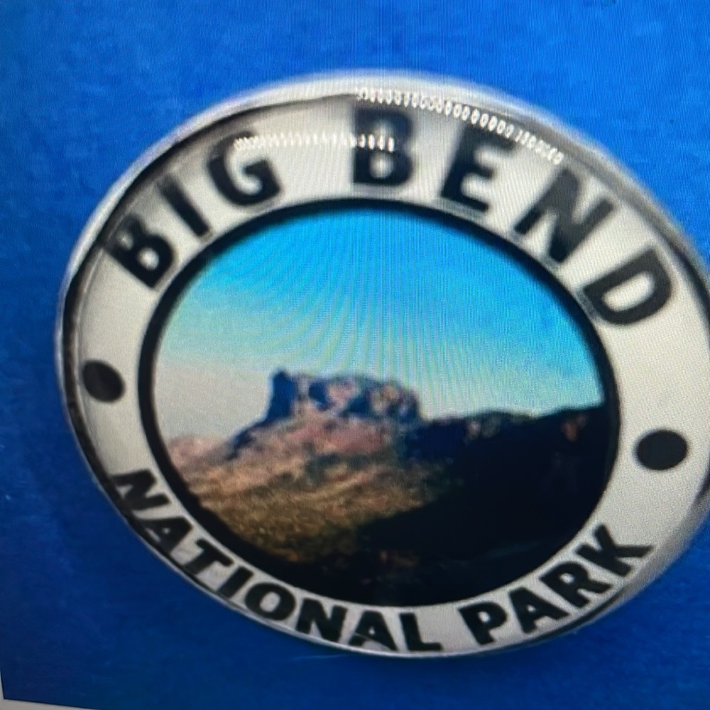 Big Bend National Park lapel pin